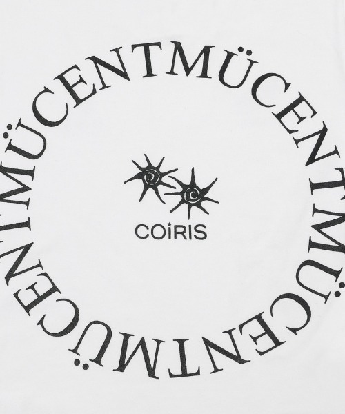 MUCENT（ムセント）の「◇MUCENT◇ブランド直輸入正規品/★MUCENT×COIRISコラボ シグネチャーロゴミックスハーフT SIGNATURE LOGO MIX HALF T（Tシャツ/カットソー・レディース・ホワイト/ブラック・FREE）」の18枚目の写真