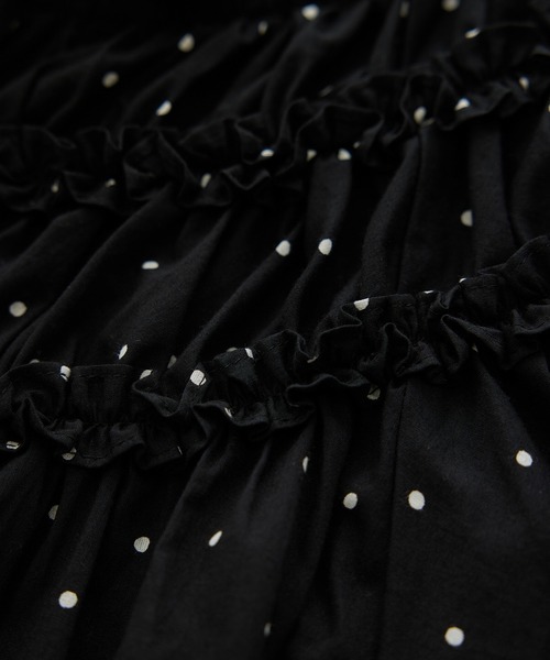crinkle crinkle crinkle(クリンクルクリンクルクリンクル)の「【WEB先行販売】【crinkle crinkle crinkle】別注ドットコットンブラウス(シャツ/ブラウス・レディース・ブラック系その他・FREE)」の10枚目の写真
