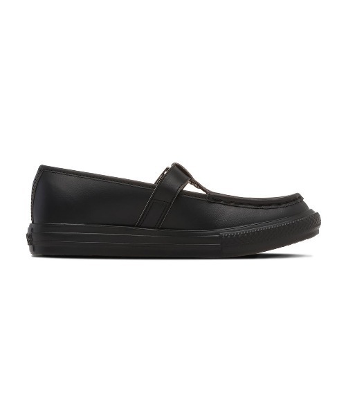 CONVERSE（コンバース）の「CONVERSE ALL STAR LIGHT T-STRAP SY OX（コンバース オールスター ライト Tストラップ SY OX）（スニーカー・メンズ・ブラック/バーガンディー・23.5cm/23cm/24.5cm/24cm/25cm）」の3枚目の写真