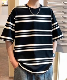 Parallel Border Tee パラレルボーダーTシャツ