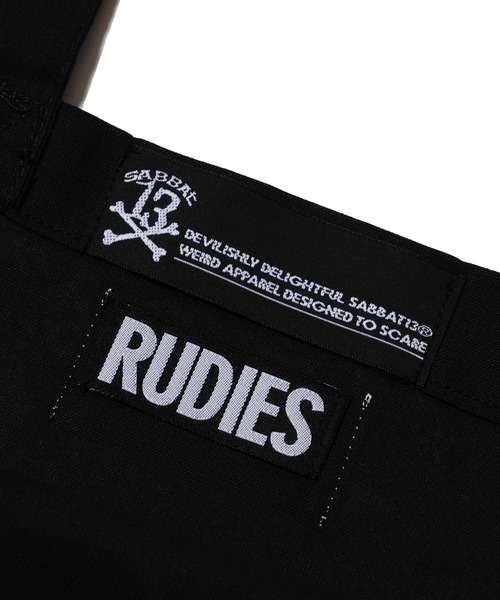 RUDIE'S（ルーディーズ）の「RUDIE SPOOK TOTE BAG（トートバッグ・メンズ・ブラック・FREE）」の6枚目の写真