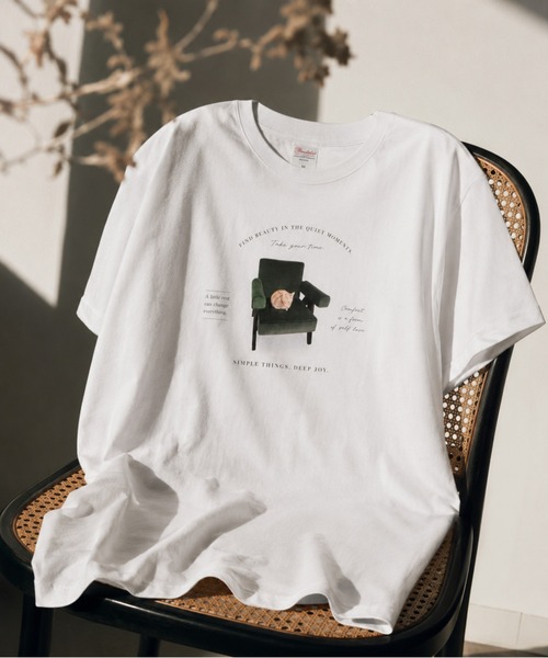 boemy(ボエミー)の「オーバーサイズ neco Tシャツ(Tシャツ/カットソー・レディース・ホワイト・M)」の3枚目の写真