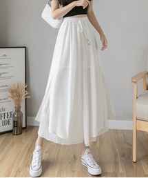 プリーツスカーチョ シフォン mmlskirt25f