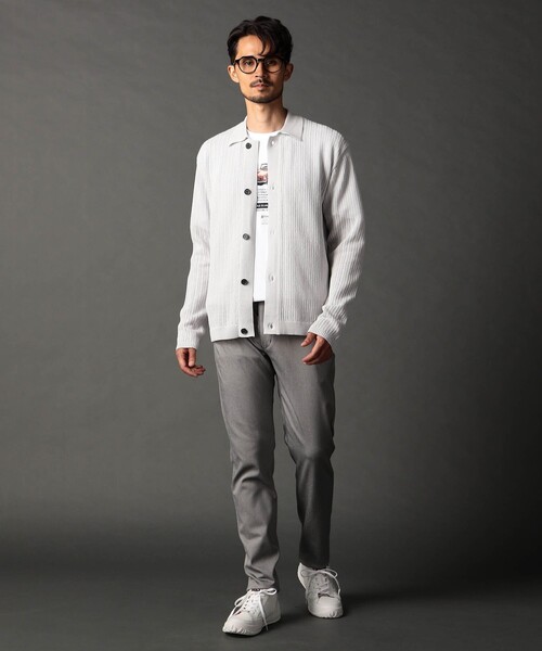NICOLE CLUB FOR MEN(ニコルクラブフォーメン)の「ガムストレッチツイルパンツ(その他パンツ・メンズ・ボルドー/ホワイト/チャコールグレー/ベージュ/ブラック・L/M/XL/S)」の9枚目の写真