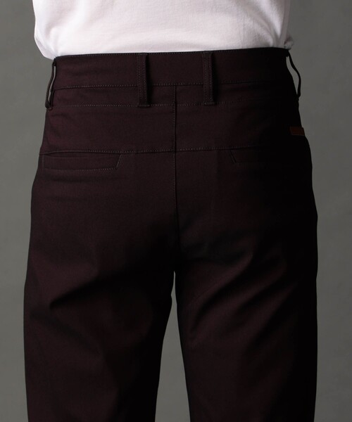 NICOLE CLUB FOR MEN(ニコルクラブフォーメン)の「ガムストレッチツイルパンツ(その他パンツ・メンズ・ボルドー/ホワイト/チャコールグレー/ベージュ/ブラック・L/M/XL/S)」の16枚目の写真