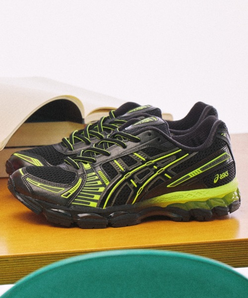 ASICS(アシックス)の「asics GEL-KAYANO 12.1 / アシックス ゲルカヤノ 12.1【SP】(スニーカー・メンズ・ブラック×イエロー・29.0cm/28.5cm/28.0cm/27.5cm/27.0cm/26.5cm/26.0cm)」の1枚目の写真