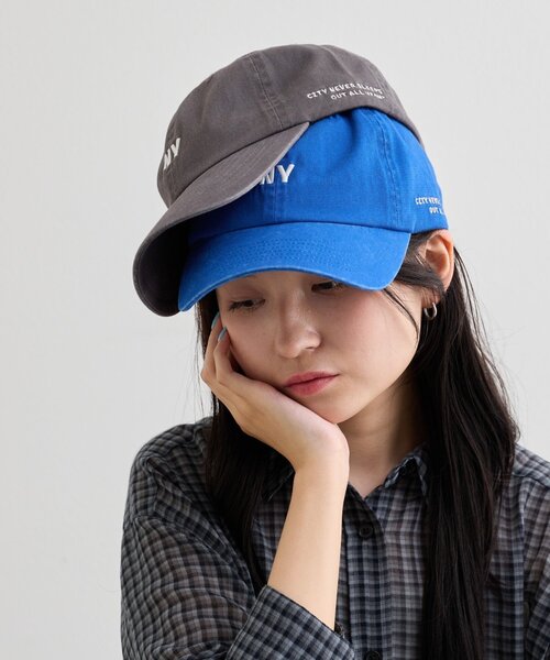 COLONY 2139(コロニートゥーワンスリーナイン)の「NY刺繍キャップ(キャップ・レディース・レッド/ブルー/グレー・FREE)」の16枚目の写真