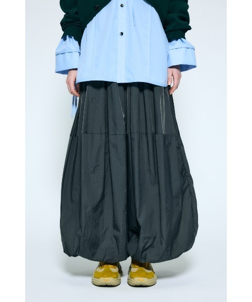 nagonstans（ナゴンスタンス）の「balloon skirt pants（その他パンツ・レディース・ブラック/ダークグレー・SMALL/MEDIUM）」の9枚目の写真