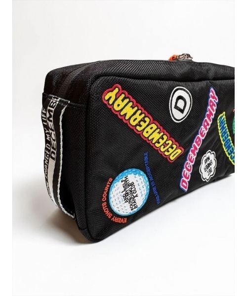 DECEMBERMAY（ディセンバーメイ）の「Embroidery ice bag（クラッチバッグ・メンズ・ブラック/ホワイト/レッド・ONE SIZE）」の17枚目の写真