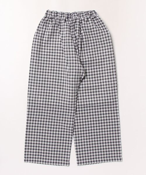 GROOVY COLORS(グルービーカラーズ)の「Cotton Dobby Ombre Plaid Pants(デニムパンツ・キッズ・ネイビー・145cm/135cm)」の2枚目の写真