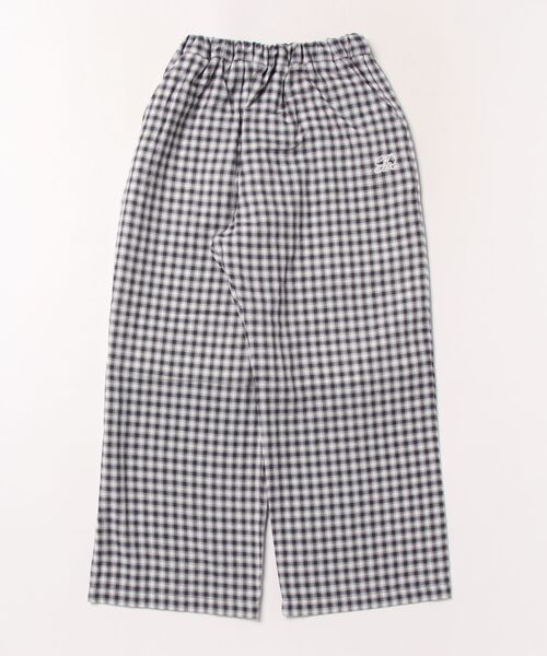 GROOVY COLORS(グルービーカラーズ)の「Cotton Dobby Ombre Plaid Pants(デニムパンツ・キッズ・ネイビー・145cm/135cm)」の3枚目の写真