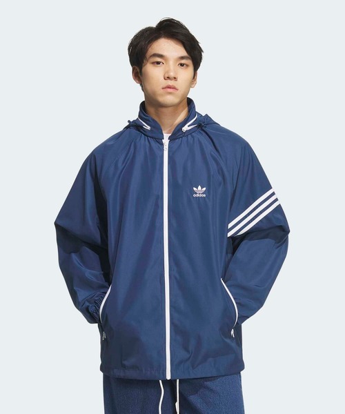 adidas（アディダス）の「ADS200 3 ウインドブレーカー  / アディダスオリジナルス adidas Originals（ナイロンジャケット・メンズ・ブルー・XX-LARGE/3XL/LARGE/MEDIUM/SMALL/X-LARGE/X-SMALL）」の3枚目の写真