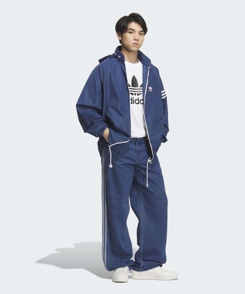 adidas（アディダス）の「ADS200 3 ウインドブレーカー  / アディダスオリジナルス adidas Originals（ナイロンジャケット・メンズ・ブルー・XX-LARGE/3XL/LARGE/MEDIUM/SMALL/X-LARGE/X-SMALL）」の7枚目の写真