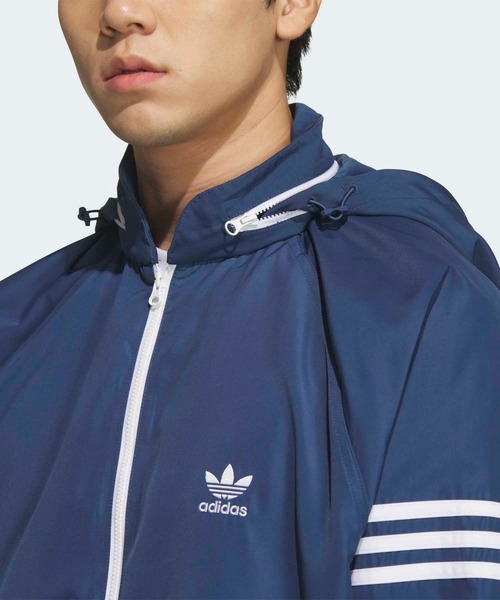 adidas（アディダス）の「ADS200 3 ウインドブレーカー  / アディダスオリジナルス adidas Originals（ナイロンジャケット・メンズ・ブルー・XX-LARGE/3XL/LARGE/MEDIUM/SMALL/X-LARGE/X-SMALL）」の5枚目の写真