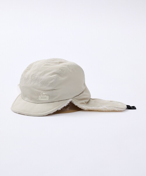 CHUMS(チャムス)の「【CHUMS / チャムス】Pertex Rev Cap / パーテックスリバーシブルキャップ / 帽子 / ユニセックス(キャップ・メンズ・ブラック/グレイッシュベージュ・フリー)」の2枚目の写真