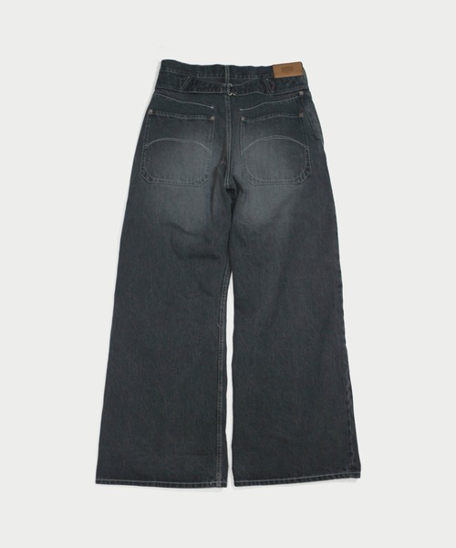 amok(アモク)の「EMBROIDERY DENIM PANTS(デニムパンツ・メンズ・ブラック/インディゴブルー・M/L/S)」の13枚目の写真