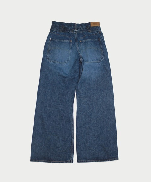 amok(アモク)の「EMBROIDERY DENIM PANTS(デニムパンツ・メンズ・ブラック/インディゴブルー・M/L/S)」の7枚目の写真