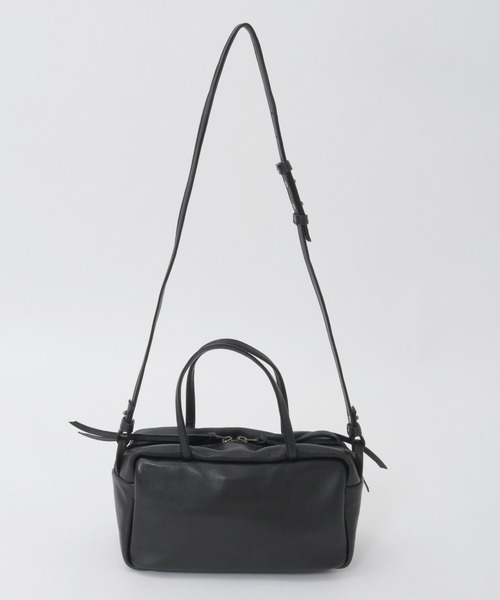 LOGEMENT DE CLAIRE(ロジュモンドクレール)の「【Ampersand/アンパサンド】ソフトレザーボストンバック(ボストンバッグ・レディース・ブラック・FREE)」の8枚目の写真