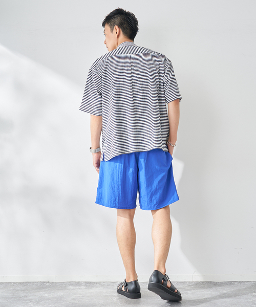 B.C STOCK(ベーセーストック)の「CRH ソリッドショートパンツ(その他パンツ・メンズ・ブルー系その他/ブルー/ブラック/ベージュ/イエロー・MEDIUM/LARGE)」の6枚目の写真