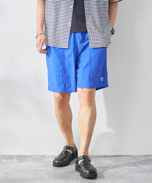 B.C STOCK(ベーセーストック)の「CRH ソリッドショートパンツ(その他パンツ・メンズ・ブルー系その他/ブルー/ブラック/ベージュ/イエロー・MEDIUM/LARGE)」の8枚目の写真