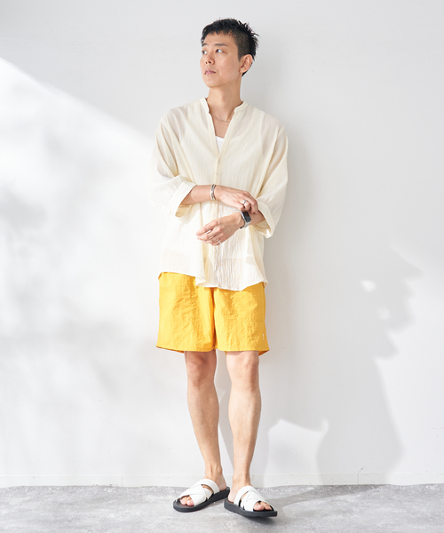 B.C STOCK(ベーセーストック)の「CRH ソリッドショートパンツ(その他パンツ・メンズ・ブルー系その他/ブルー/ブラック/ベージュ/イエロー・MEDIUM/LARGE)」の14枚目の写真