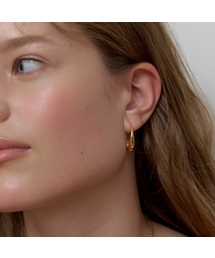 Slim Leaf Earrings (L262MER060)