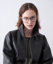 Perushu（ペルーシュ）の「DOUBLEZIP SYNTHETIC LEATHER SINGLE JACKET／ダブルジップ合成皮革シングルジャケット（ライダースジャケット）」