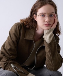 Perushu（ペルーシュ）の「DOUBLEZIP SYNTHETIC LEATHER SINGLE JACKET／ダブルジップ合成皮革シングルジャケット（ライダースジャケット）」