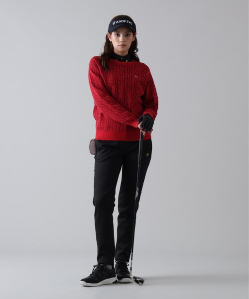 St ANDREWS（セントアンドリュース）の「ダンボールニットパンツ（その他パンツ・レディース・グレー/ブラック・S/M）」の19枚目の写真