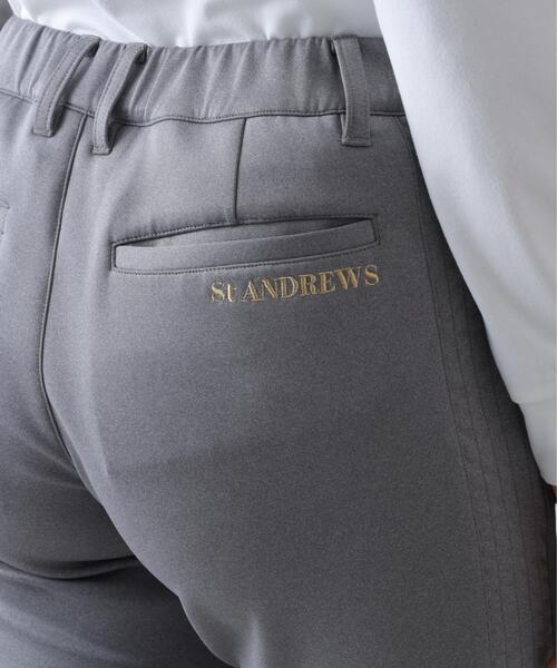 St ANDREWS（セントアンドリュース）の「ダンボールニットパンツ（その他パンツ・レディース・グレー/ブラック・S/M）」の12枚目の写真