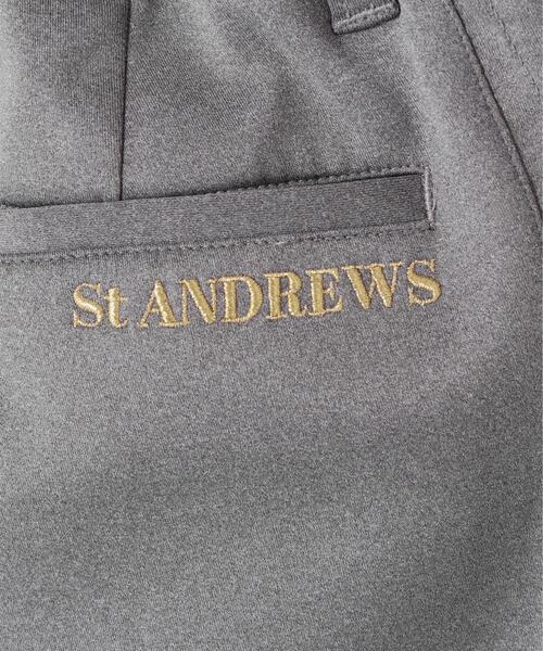 St ANDREWS（セントアンドリュース）の「ダンボールニットパンツ（その他パンツ・レディース・グレー/ブラック・S/M）」の5枚目の写真