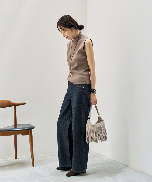 MILOS（ミロス）の「《WEB限定》MILOS/ミロス fringe バッグ（ショルダーバッグ・レディース・ベージュ系その他/ベージュ・FREE）」の3枚目の写真