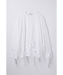 ENFOLD | RIBBON LONG-SLEEVE T-SHIRT(Tシャツ/カットソー)