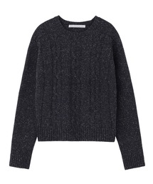 JOHN LAWRENCE SULLIVAN | WOOL SILK FISHERMAN SWEATER(ニット/セーター)