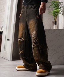 リメイク ダメージデニム / Remake Damage Denim Pants