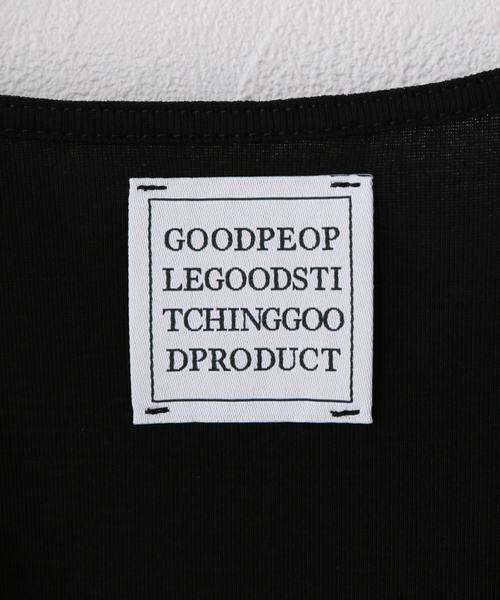IENA(イエナ)の「GGG/ジージージー STRUCTED SHOULDER N SLEEVE カットソー 02-01-1956(Tシャツ/カットソー・レディース・ブラック/ホワイト・FREE)」の5枚目の写真