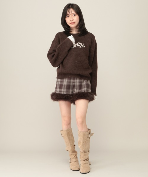 Heather(ヘザー)の「ファー付きコンパクトタイトショートパンツ 1077796(その他パンツ・レディース・ブラウン系その他/アイボリー/ブラック・S/M)」の20枚目の写真