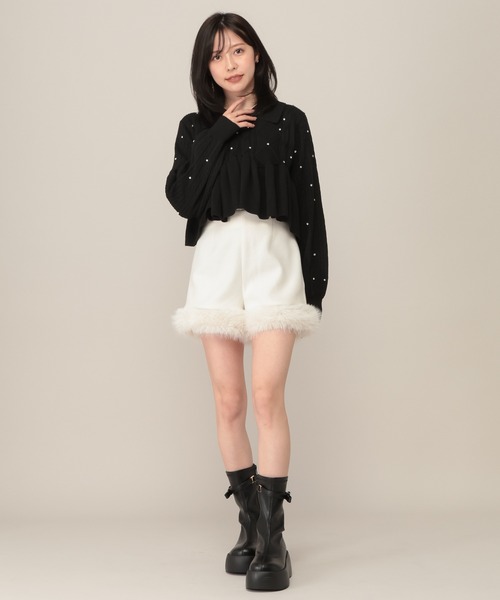 Heather(ヘザー)の「ファー付きコンパクトタイトショートパンツ 1077796(その他パンツ・レディース・ブラウン系その他/アイボリー/ブラック・S/M)」の14枚目の写真