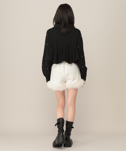 Heather(ヘザー)の「ファー付きコンパクトタイトショートパンツ 1077796(その他パンツ・レディース・ブラウン系その他/アイボリー/ブラック・S/M)」の16枚目の写真