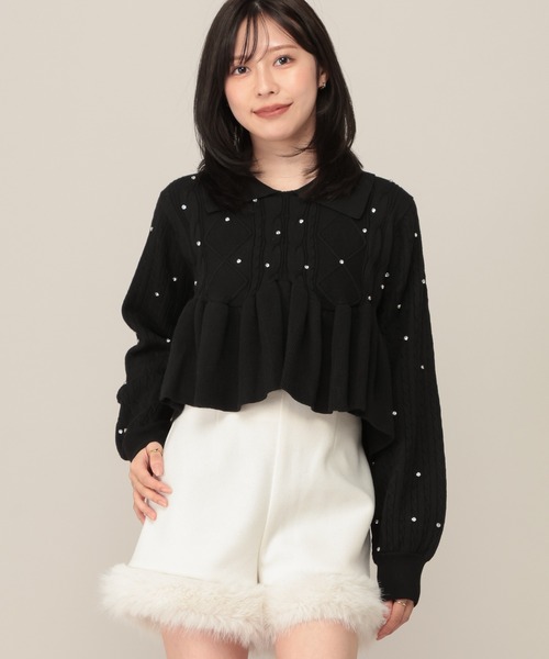 Heather(ヘザー)の「ファー付きコンパクトタイトショートパンツ 1077796(その他パンツ・レディース・ブラウン系その他/アイボリー/ブラック・S/M)」の17枚目の写真