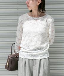 ITEMS URBANRESEARCH | 起毛レースプルオーバー(Tシャツ/カットソー)