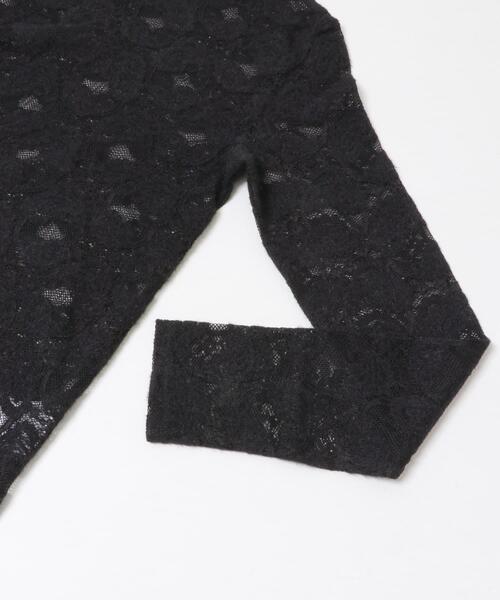 ITEMS URBANRESEARCH(アイテムズ アーバンリサーチ)の「起毛レースプルオーバー(Tシャツ/カットソー・レディース・ブラック/オフホワイト・FREE)」の18枚目の写真