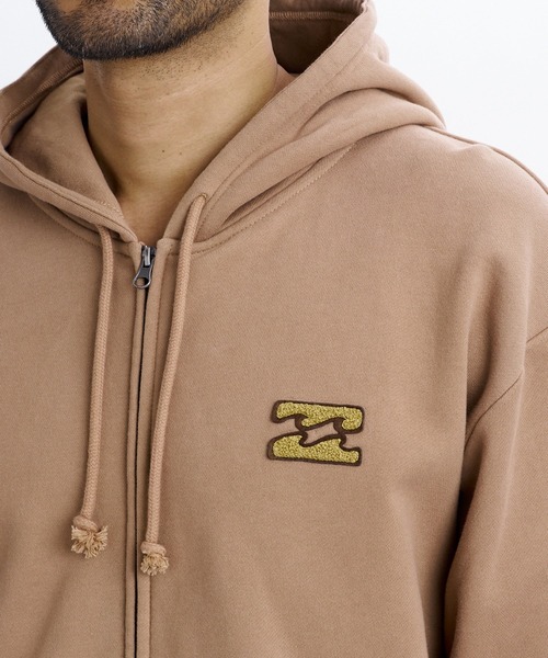 BILLABONG(ビラボン)の「BILLABONG メンズ BB NEON パーカー 【2026年秋冬モデル】/ビラボンバックプリントジップアップフーディー(パーカー・メンズ・クリーム/ブラック系その他/ブラウン系その他・MEDIUM/LARGE/X-LARGE)」の9枚目の写真