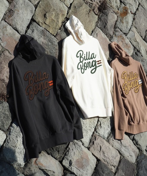 BILLABONG(ビラボン)の「BILLABONG メンズ BB NEON パーカー 【2026年秋冬モデル】/ビラボンバックプリントジップアップフーディー(パーカー・メンズ・クリーム/ブラック系その他/ブラウン系その他・MEDIUM/LARGE/X-LARGE)」の21枚目の写真
