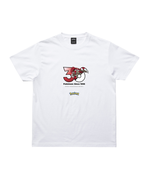 ZOZOSPOT(ゾゾスポット)の「Pokemon 30th Anniversary 1025 T-shirt 「グラードン」(Tシャツ/カットソー・レディース・ホワイト・SMALL/MEDIUM/LARGE/X-LARGE/XX-LARGE/XXX-LARGE/100cm/110cm/120cm/130cm/140cm/150cm/160cm)」の1枚目の写真
