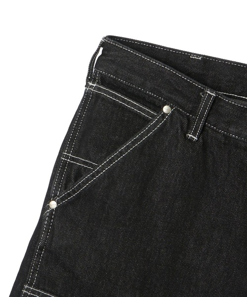 XLARGE(エクストララージ)の「DOUBLE KNEE DENIM SHORT PANTS(デニムパンツ・メンズ・インディゴブルー/ブラック・36inch/32inch/34inch/30inch)」の7枚目の写真