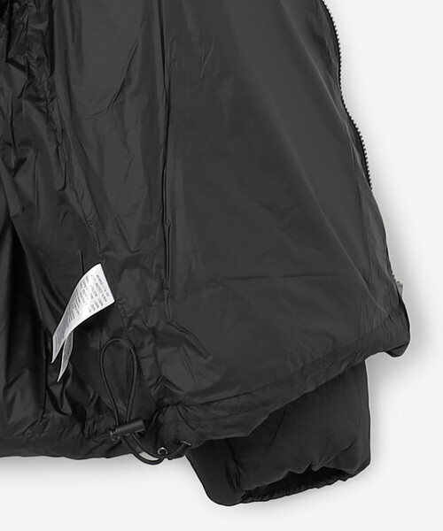 DANTON（ダントン）の「DANTON | ナイロンリップストップ ダウンフードジャケット MEN（ダウンジャケット/コート・メンズ・ブラック/ブラウン・M/L）」の18枚目の写真