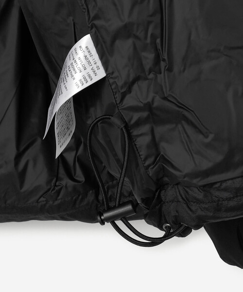 DANTON（ダントン）の「DANTON | ナイロンリップストップ ダウンフードジャケット MEN（ダウンジャケット/コート・メンズ・ブラック/ブラウン・M/L）」の19枚目の写真