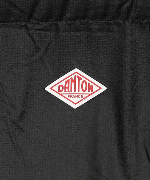 DANTON（ダントン）の「DANTON | ナイロンリップストップ ダウンフードジャケット MEN（ダウンジャケット/コート・メンズ・ブラック/ブラウン・M/L）」の20枚目の写真