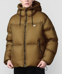 DANTON | ナイロンリップストップ ダウンフードジャケット MEN